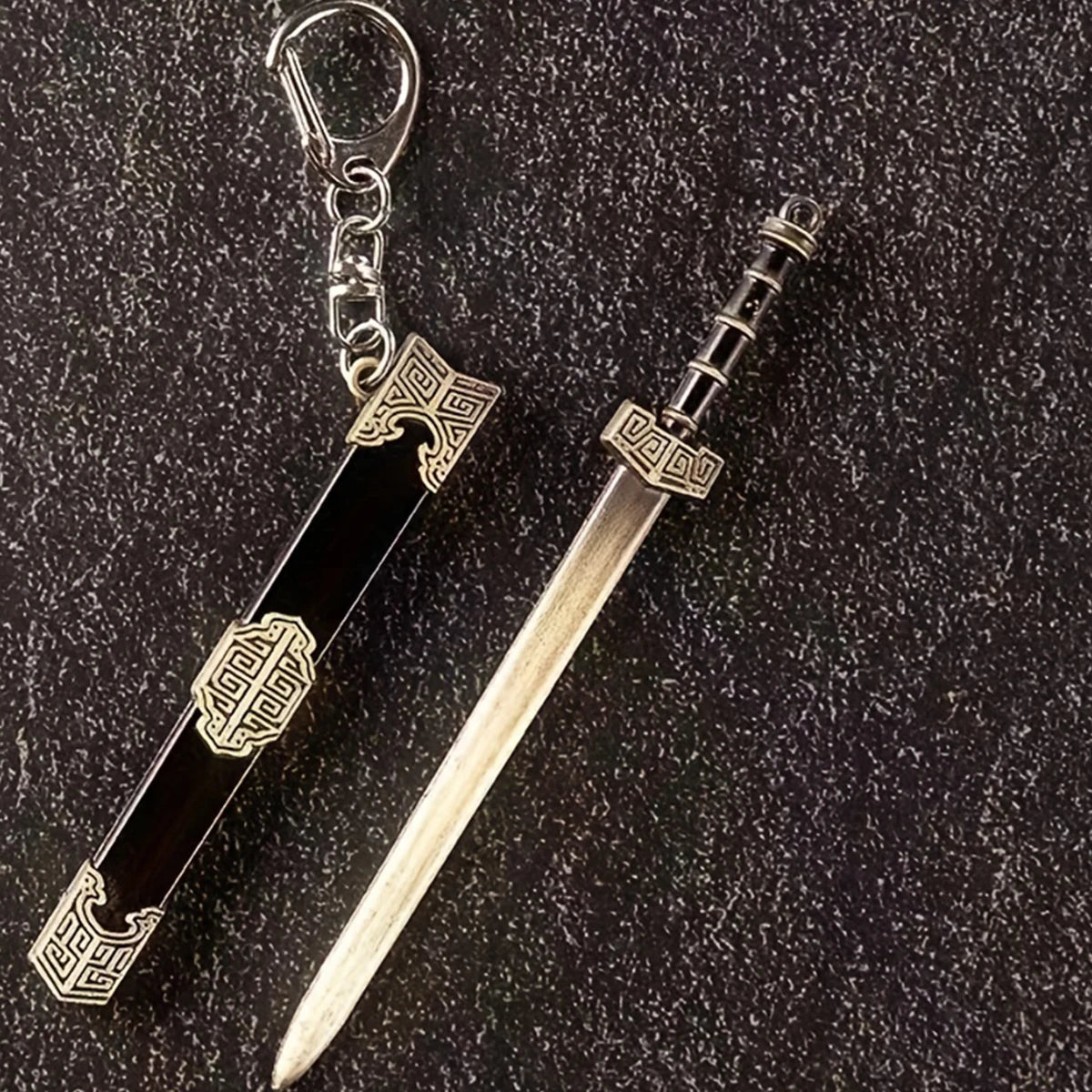 Ancient Chinese Mini Sword KeyChain