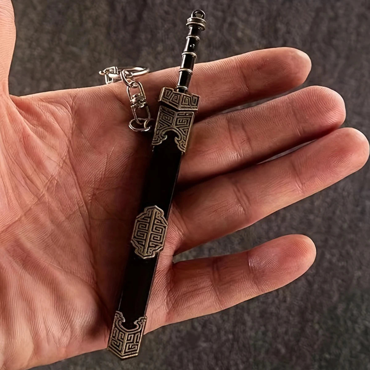 Ancient Chinese Mini Sword KeyChain